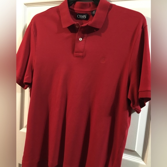 Mens Red Polos Shirt - Picture 10 of 13